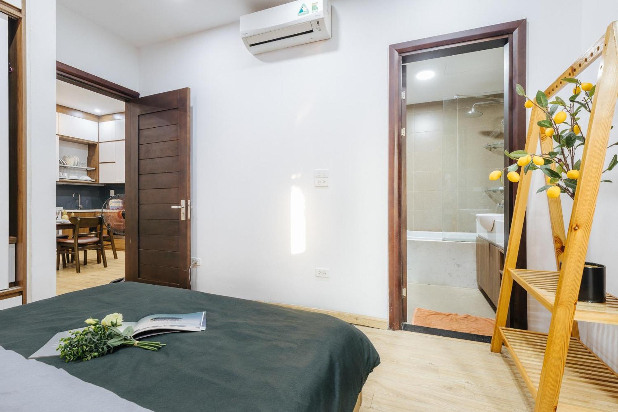 M Apartment Lakeside - Cara Rustic Hanoi Eksteriør billede