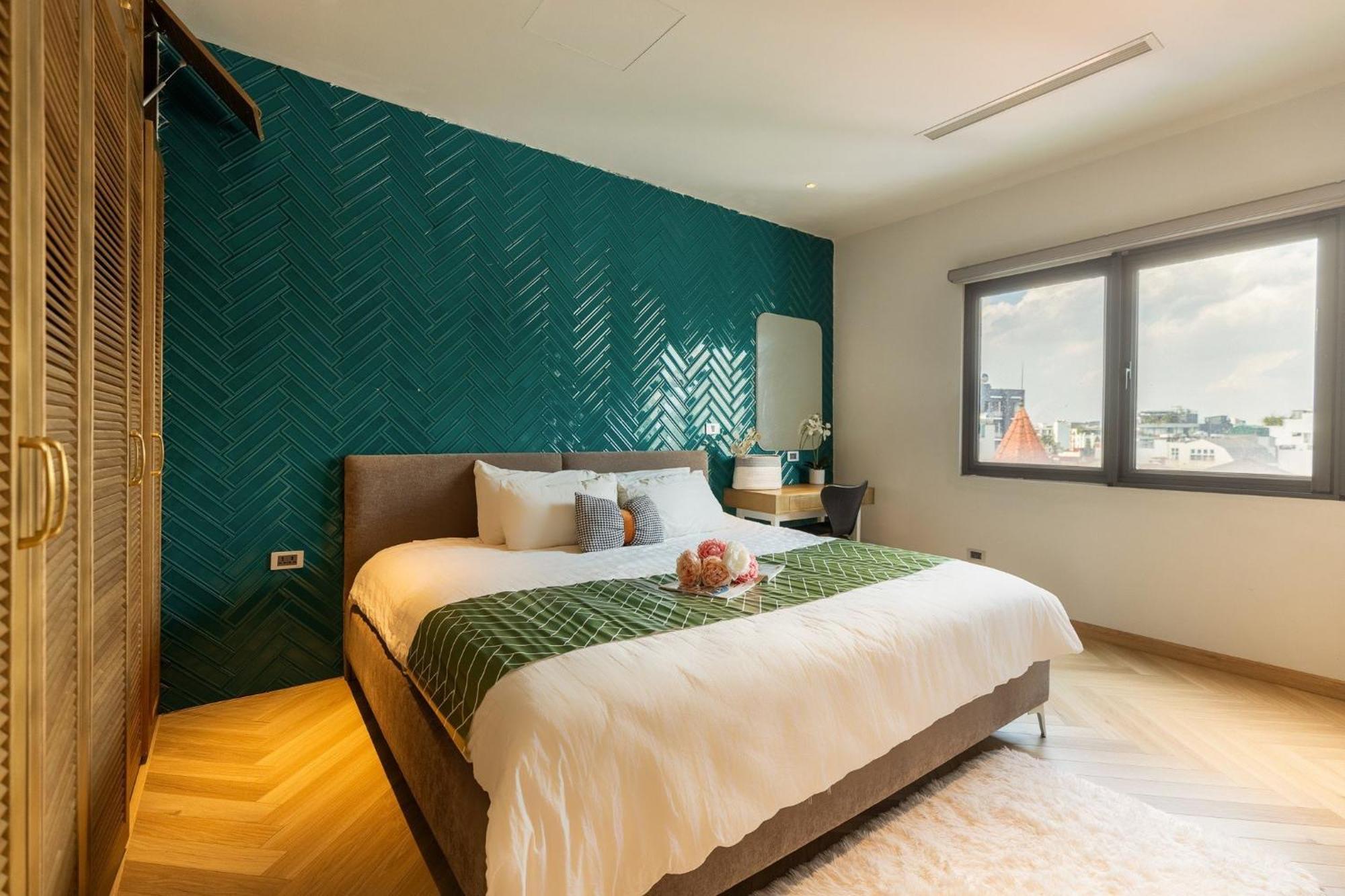M Apartment Lakeside - Cara Rustic Hanoi Eksteriør billede