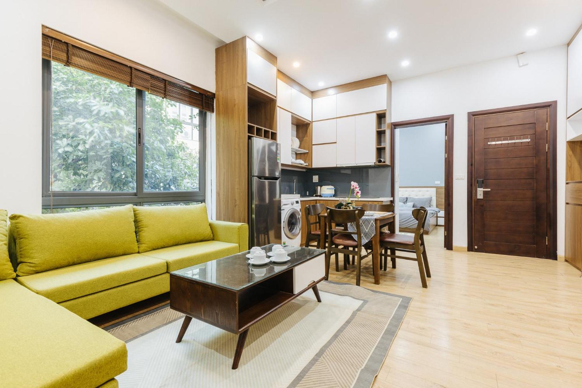 M Apartment Lakeside - Cara Rustic Hanoi Eksteriør billede
