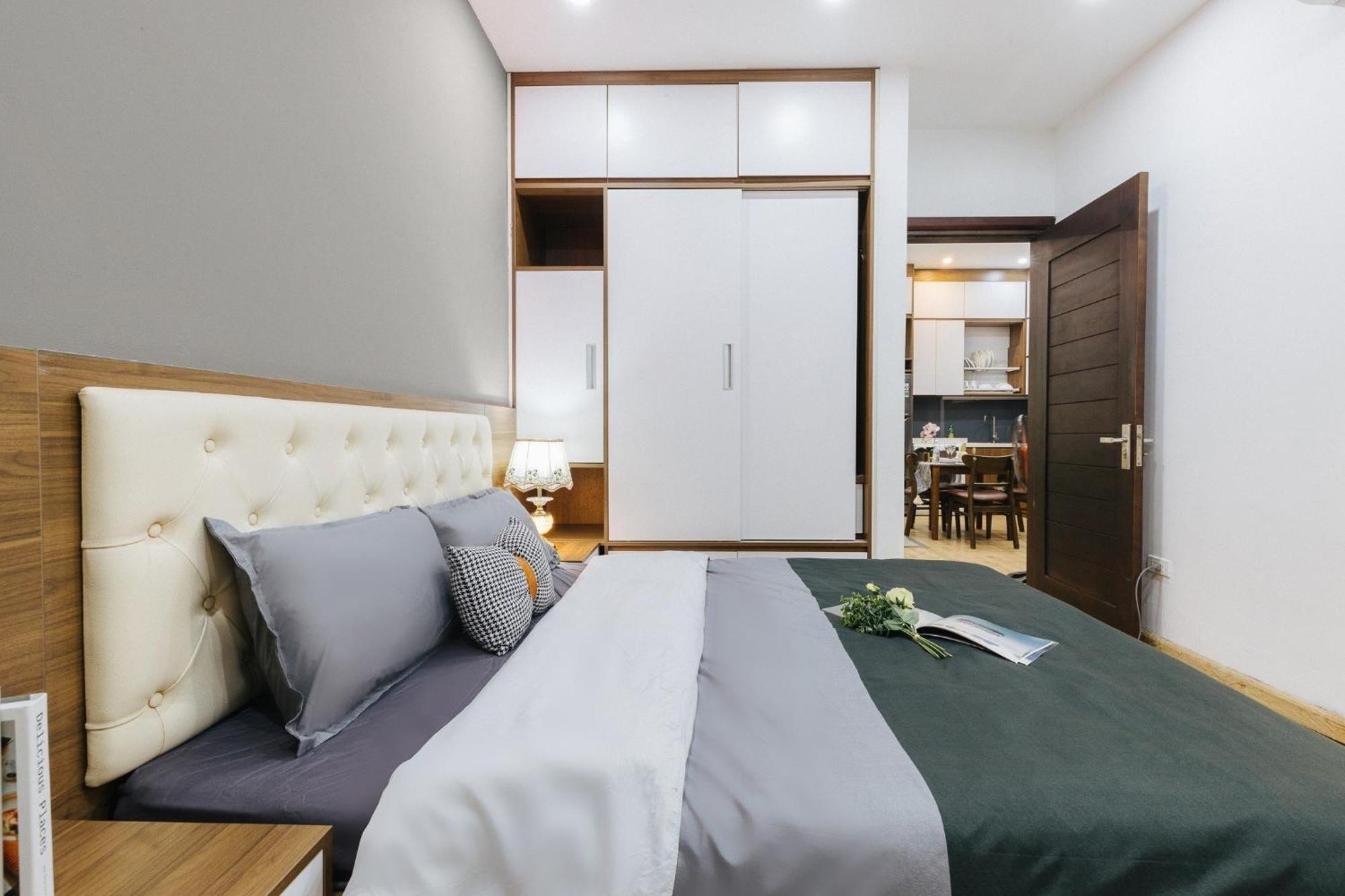 M Apartment Lakeside - Cara Rustic Hanoi Eksteriør billede