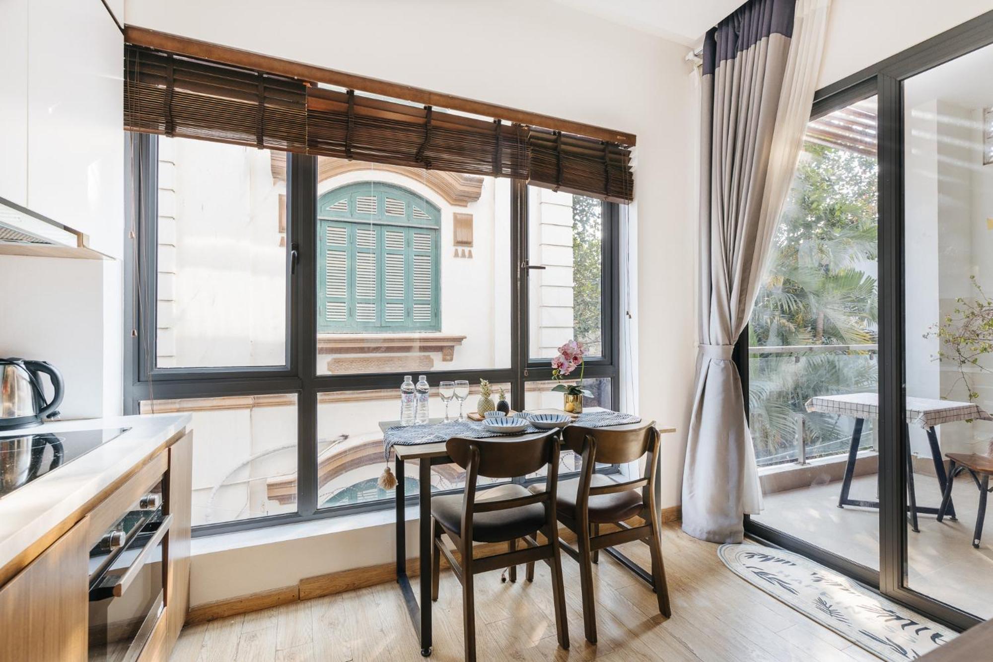 M Apartment Lakeside - Cara Rustic Hanoi Eksteriør billede