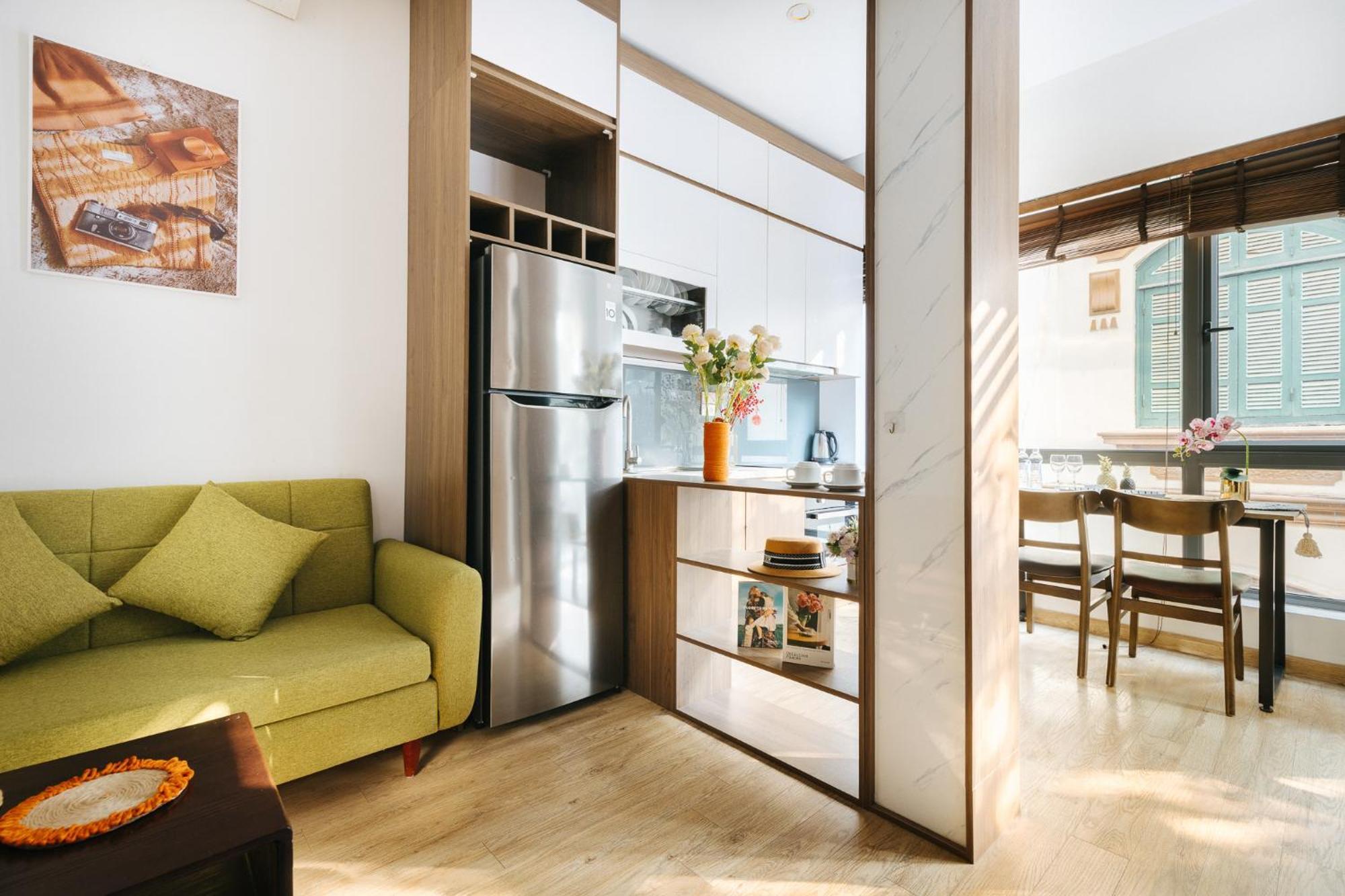 M Apartment Lakeside - Cara Rustic Hanoi Eksteriør billede