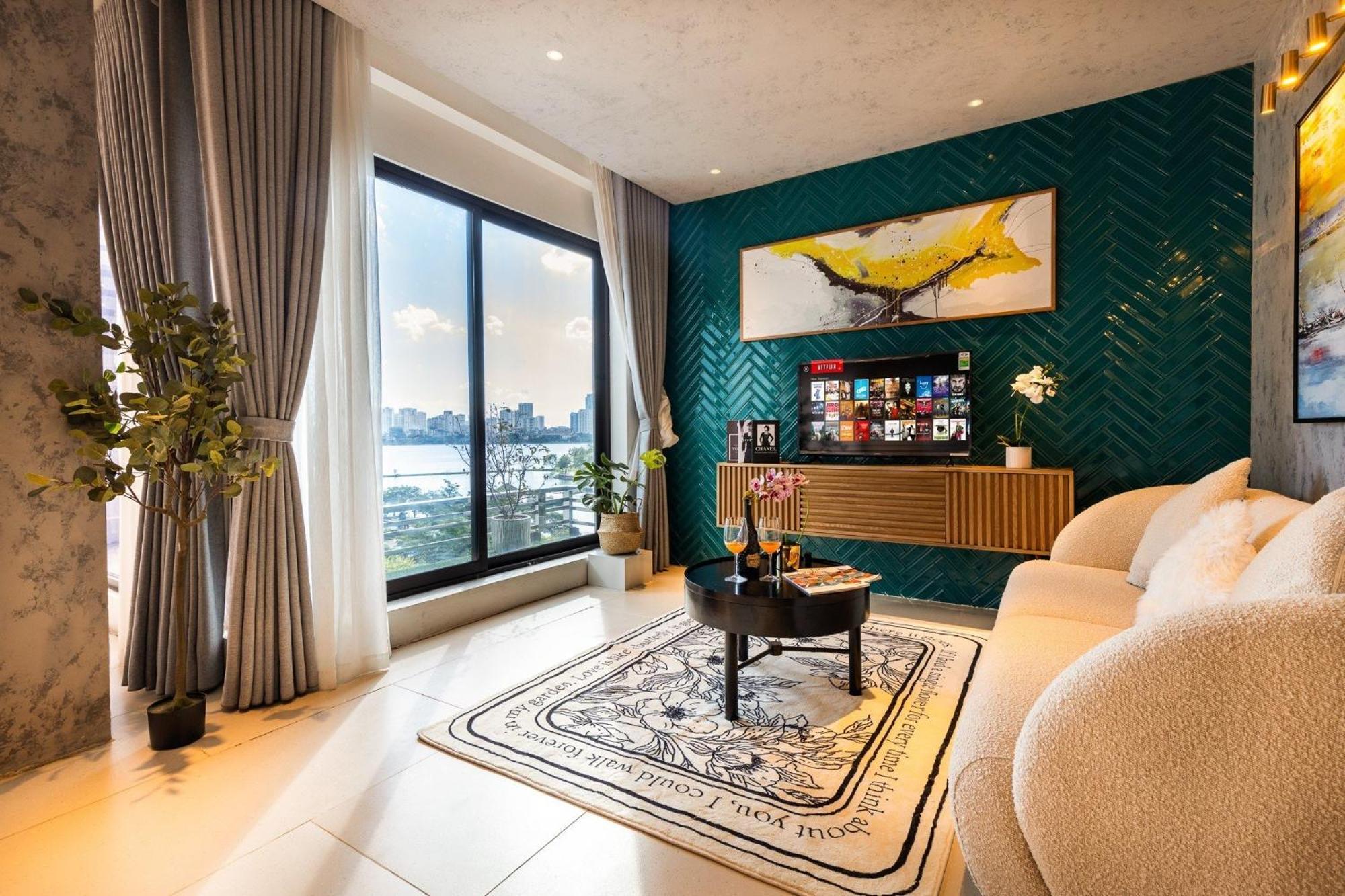 M Apartment Lakeside - Cara Rustic Hanoi Eksteriør billede
