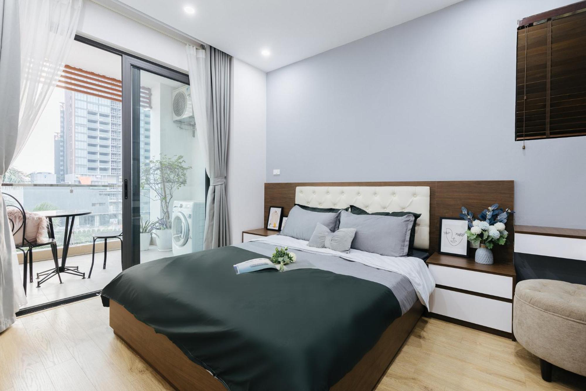M Apartment Lakeside - Cara Rustic Hanoi Eksteriør billede