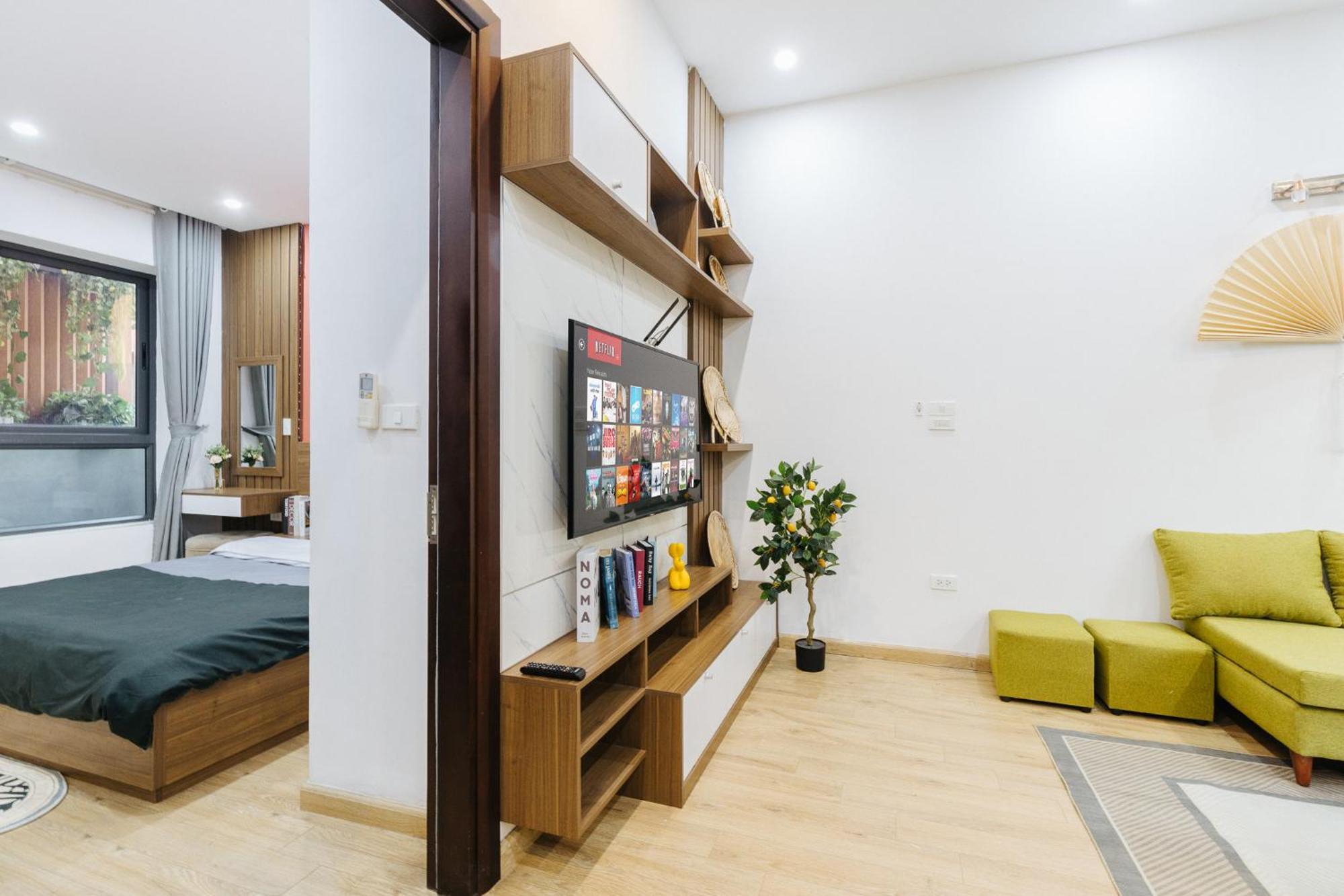 M Apartment Lakeside - Cara Rustic Hanoi Eksteriør billede