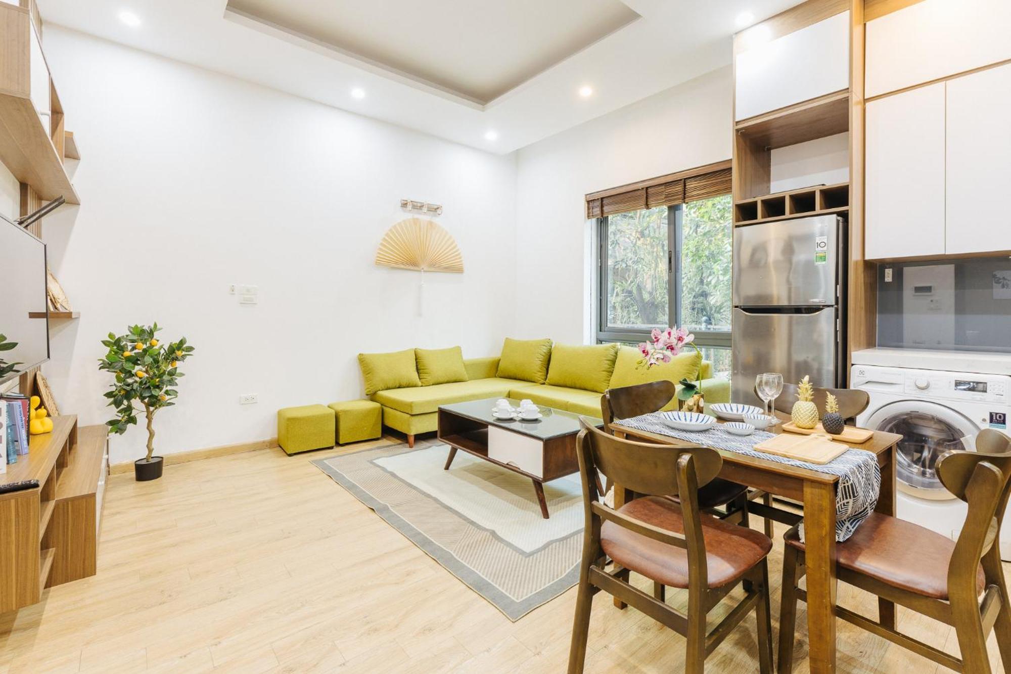 M Apartment Lakeside - Cara Rustic Hanoi Eksteriør billede