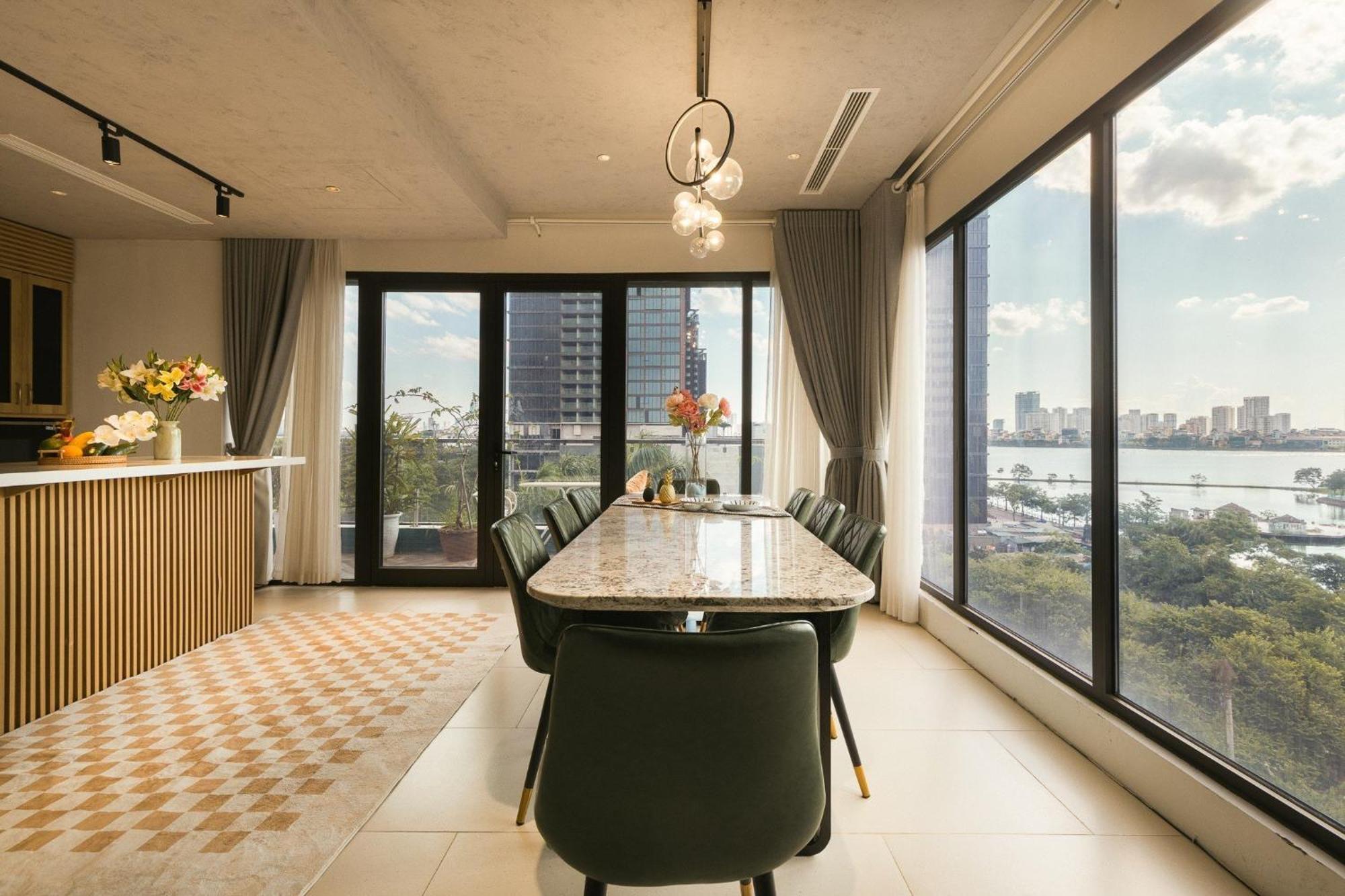 M Apartment Lakeside - Cara Rustic Hanoi Eksteriør billede